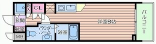 エスリード御堂筋梅田の物件間取画像